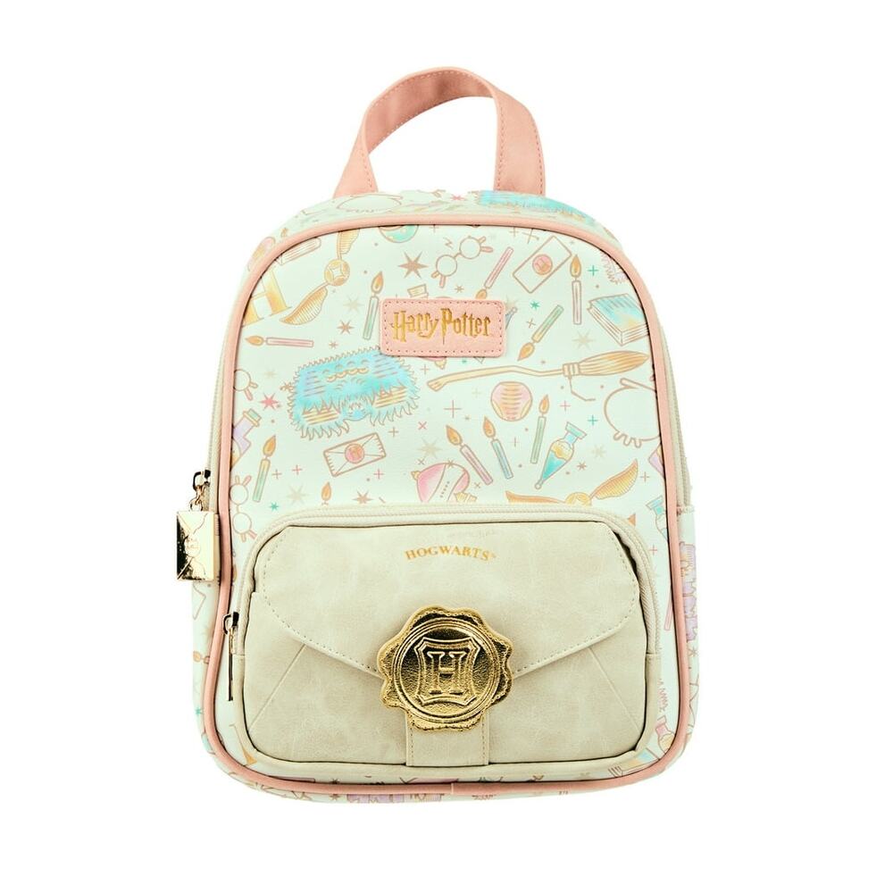 Wizarding world of harry potter hogwarts invitation mini backpack NWT pastel